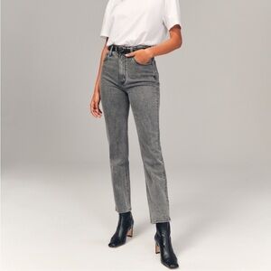 A&F Ultra High Waist Ankle Jeans 27S